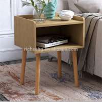 Small Side Table Wood Bedroom NightstandsOEM Furniture