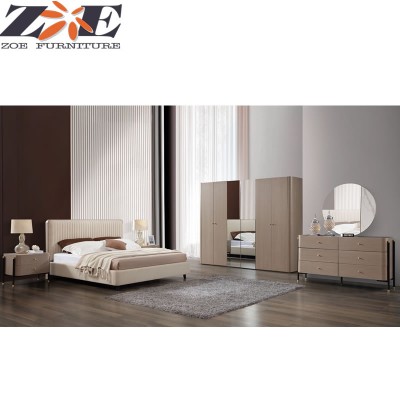 Modern latest bedroom furniture  /  king bedroom set / MDF bed room furniture bedroom set