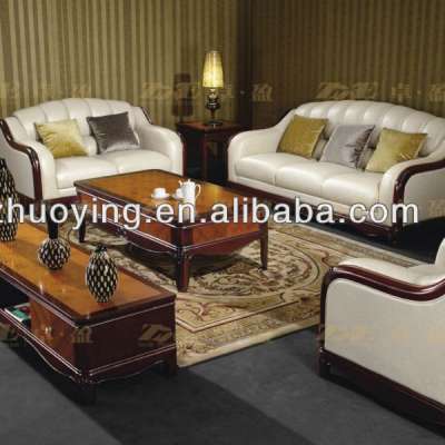 2013 new living room classic sofa center table/factory bottom price leather sofa furniture chesterfield sofa