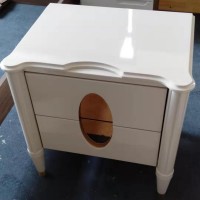 Solid wood night table with drawer