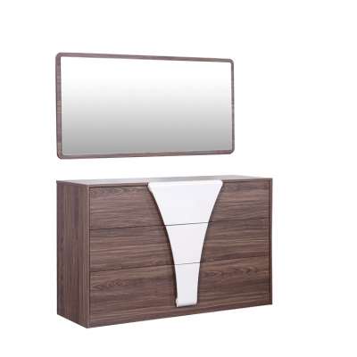 2020 wooden mdf dresser with mirror /cheap long dresser table