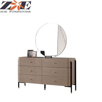 Modern latest dresser furniture  /  bedroom dresser/ MDF wooden storage dresser