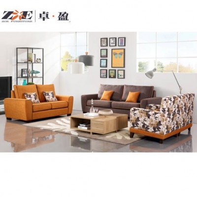 Furniture living room sofa set designs / two color wooden sofa designs and prices