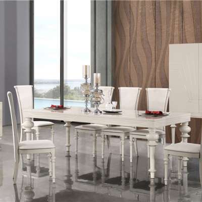 Home furniture Dining sets new style dining chair  with glossy painting dining chair