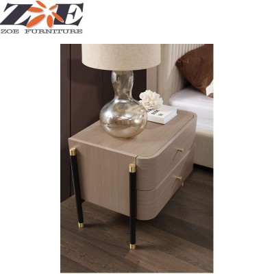 Modern latest night stand furniture / night stand bedside table / MDF luxury night stand